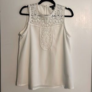 Halogen sleeveless top. NWOT, size med.